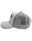 Marilyn Monroe Velet Cap Grey